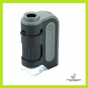 Carson MicroBrite Plus 60x-120x Power LED Lighted Pocket Microscope (MM-300). - Picture 1 of 7