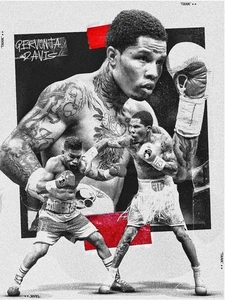 Tank Davis Boxing Champion Poster Sports Boxing Legend Print Decor, Noframe - Picture 1 of 6