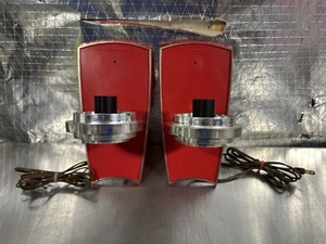 Vintage Genesee Rotating Motion Heat Lamp Sconces Bases Only - Picture 1 of 17
