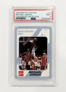 1989 North Carolina Michael Jordan Collegiate Collection #13 PSA 9 Mint HOF - Picture 1 of 1