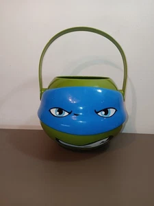 Teenage Mutant NINJA TURTLES Halloween Süßigkeiten Figur Kunststoff Eimer Leonardo Löwe - Bild 1 von 14