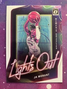 2020-21 Donruss Optic #9 Ja Morant Lights Out - Bild 1 von 2