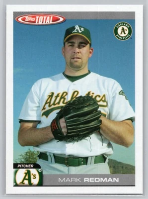 2004 TOPPS TOTAL #705 MARK REDMAN  OAKLAND ATHLETICS - Image 1 of 2