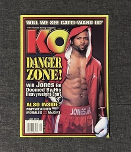KO Boxing Magazine Danger Zone Roy Jones Jr - May 2003 - Picture 1 of 8