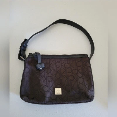 Vintage Y2K Calvin Klein CK Black Mini Shoulder Bag - Image 1 of 4
