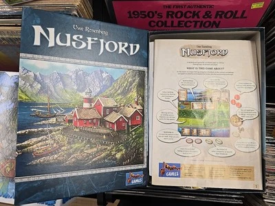 Nusfjord - Lookout Games 2018 Uwe Rosenberg Complete Counted Used - Image 1 of 4