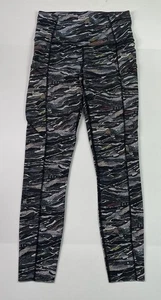Women's Lululemon Multicolored Print Active Compression Leggings Sz. 4 A22-53 - Picture 1 of 5