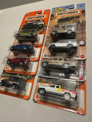 Matchbox Toyota Trucks Lot - 4Runner - Tacoma - FJ40 - Hilux - 8 Total - Image 1 of 4