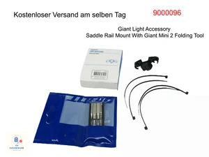 9000096 Giant Light Accesorios Soporte de riel de sillín con Giant Mini 2 herramientas plegables - Imagen 1 de 8