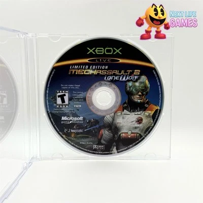 MechAssault 2: Lone Wolf Limited Edition - Xbox - Disc Only Tested *Free Ship* - Image 1 of 4