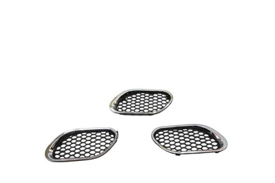 03-13 Maserati Quattroporte Right Side Fender Grill Grille Vent Set Of 3 OEM - Image 1 of 4