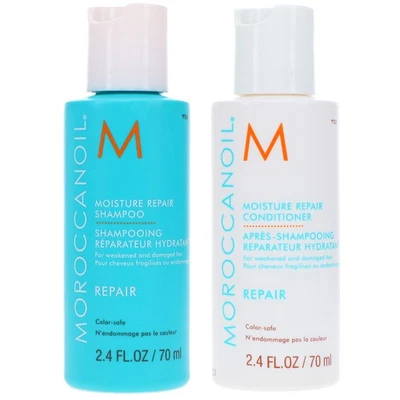 Moroccanoil Moisture Repair Shampoo 2.4 oz & Conditioner 2.4 oz Combo Pack - Image 1 of 4