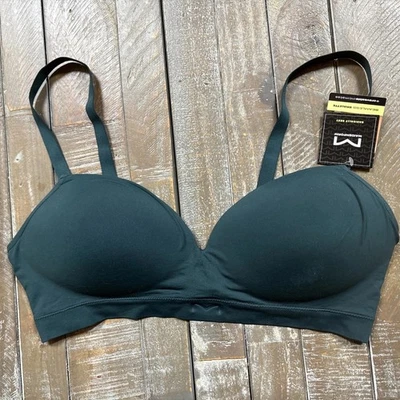 Mujer TALLA XXL MAIDENFORM BRALETTE SIN COSTURAS MBW110 Verde 2xl Nuevo Con Etiquetas Ajustable Foto 1 de 4
