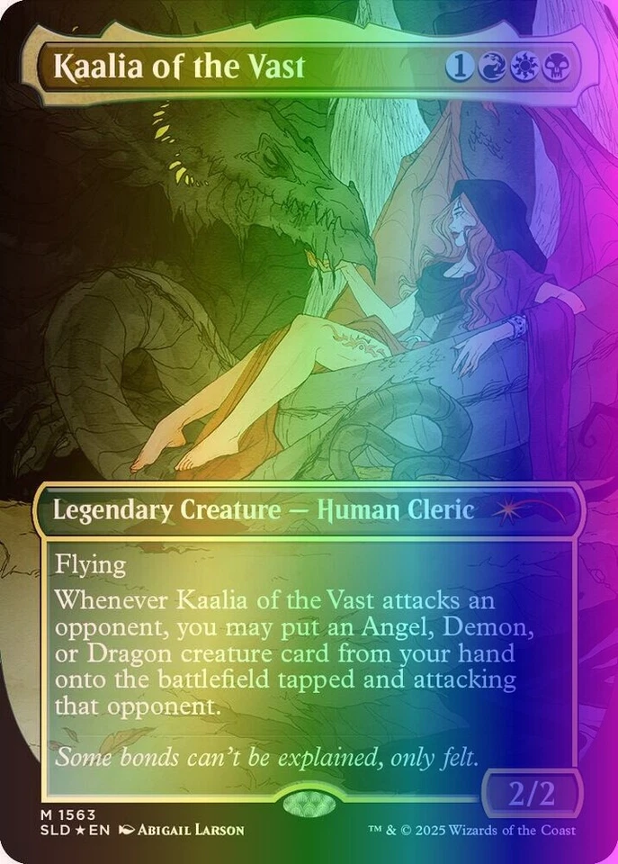 MTG Kaalia of the Vast (1563/3004) Secret Lair Drop Series NM FOIL- Rainbow - Image 1 of 1