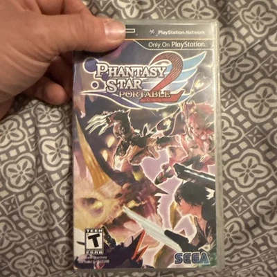 Phantasy Star Portable 2 (Sony PSP, 2010) COMPLETE CIB Tested /Read - Image 1 of 2
