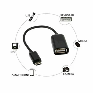 Pour Android Tablette Smartphone OTG Adaptateur Câble Micro USB Mâle vers USB Femelle Lot - Photo 1 sur 19