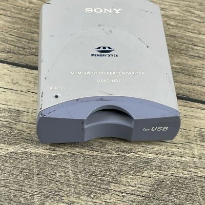 Sony MSAC US1 Memory Stick Reader Untested Please see pictures and description - Image 1 of 3