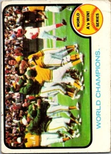 1973 Topps #210 World Champions WS Very good - Picture 1 of 2