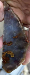 Pigeon blood agate slab - Picture 1 of 8