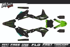 Kawasaki KXF 250 2017 2018 2019 Graphics Kit Premium Decals Stickers Design - Picture 1 of 2