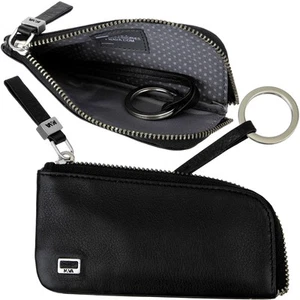 Damen Herren Schlüsseletui Schlüsseltasche - NAVA MAILAND - Metall Zip Key Case - Bild 1 von 5