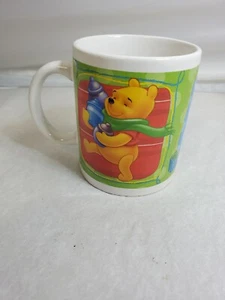 Disney Winnie The Pooh Tigger Piglet Coffee Mug Tea Cup Christmas 8oz Ounces - Picture 1 of 7