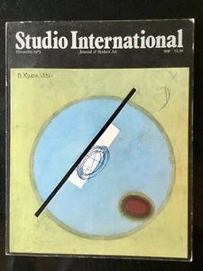 Studio International Journal of Modern Art - Nov 1973 - Boshier / Du Cane /Blunt - Bild 1 von 1