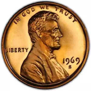1969-S PROOF CENT - Picture 1 of 1