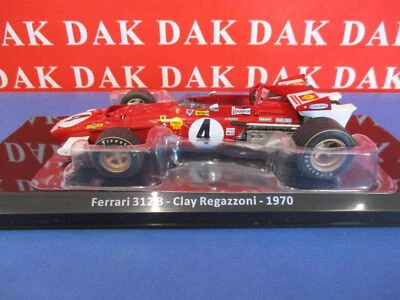 Die cast 1/24 Modellino Auto F1 Ferrari 312 B 1970 C. Regazzoni - Immagine 1 di 4