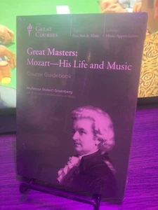 NEW - The Great Courses - Great Masters - Mozart His Life And Music (DVD + Book) - Picture 1 of 2