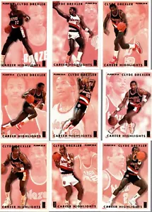 Juego completo Fleer Clyde Drexler 1993-94 1-12 baloncesto - Imagen 1 de 1