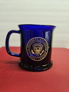 Seal The President JFK Of United States Cobalt Blue Coffee Mug Made In USA 🇺🇸  - Picture 1 of 11