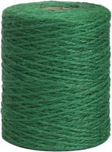 Garden Twine, 656 Feet 2Mm Green Plant Ties, Strong Jute Twine String for Climbi - Picture 1 of 12