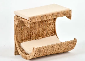 Silvio Design Katzenmulde Cäsar naturgepflecht ca. B33 x T40 x H35 cm - Bild 1 von 2