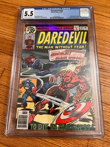 Daredevil #155 CGC 5.5 (1978) Captain America und Black Widow Auftritt - Bild 1 von 3
