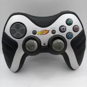 Playstation 2 Nerf Controller - Silver - Untested - No Dongle - Picture 1 of 9