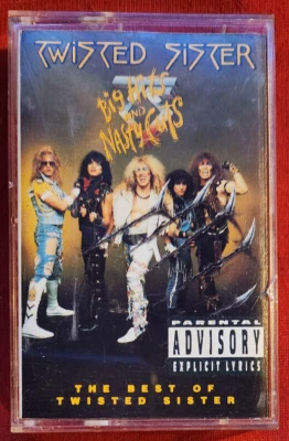 Atlantic Records Twisted Sister – Big Hits And Nasty Cuts Cassette Tape 1992 - Image 1 of 4
