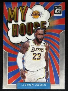LEBRON JAMES 2021-22 Panini Donruss Optic My House Insert #6 | Lakers - Picture 1 of 2