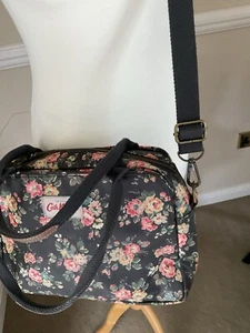 VGC Cath Kidston Floral Large Crossbody / Grab Handbag Removable Strap - Picture 1 of 14