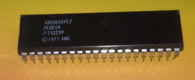 1 x AM9080APC P8080A 8 Bit AMD DIP 40 NOS Microprocessor - Image 1 of 2