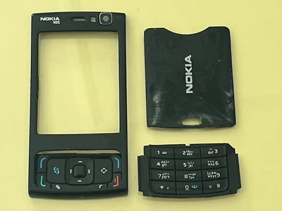 Nokia N95 Housing Cover Black With Buttons - Image 1 of 2