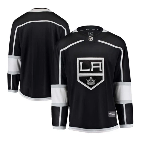 Los Angeles Kings Fanatics Black Breakaway NHL Hockey Home Jersey Cover
