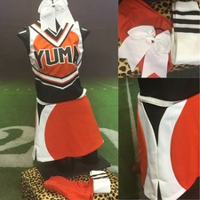 Real Cheerleading Uniform Vintage Adult S