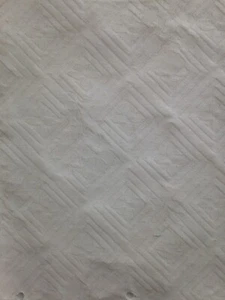 FORTUNY Jupon Bouquet Antique White Monotones Cotton Venice Italy New Remnant - Picture 1 of 1