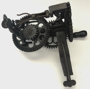 Antique Sinclair Scott Co Baltmore Apple Peeler, Cast Iron Heart Designs Works - Picture 1 of 15
