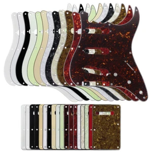 FLEOR SSS 8 Hole Vintage ST Style Vintage Pickguard Gitarrenrückenplatte - Picture 1 of 16