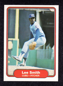 1982 Fleer #603 Lee Smith Chicago Cubs HOF ROOKIE Card NM/MT+ ....... 12% off 2+