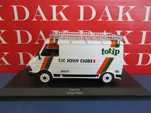 Die cast 1/43 Modellino Furgone Fiat 242 Assistenza Rally Jolly Club Totip 1985 - Foto 1 di 4