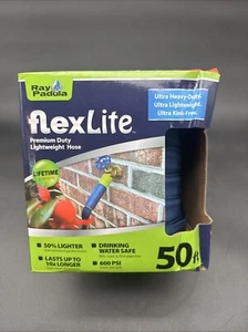 Flexlite Premium Duty Lightweight Hose Heavy-Duty Link-Free 50’ 600 Psi - Picture 1 of 6