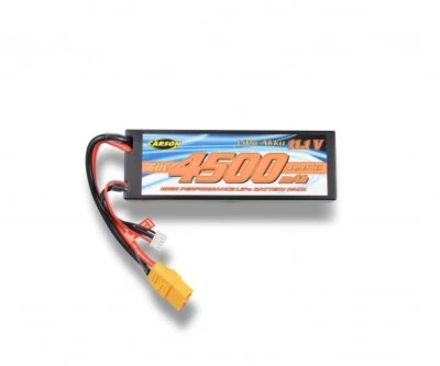 3S LiPo Akku 60C 4500 mAh XT90 Stecker Hardcase Carson 500608283 UVP: 62,99 - Bild 1 von 2